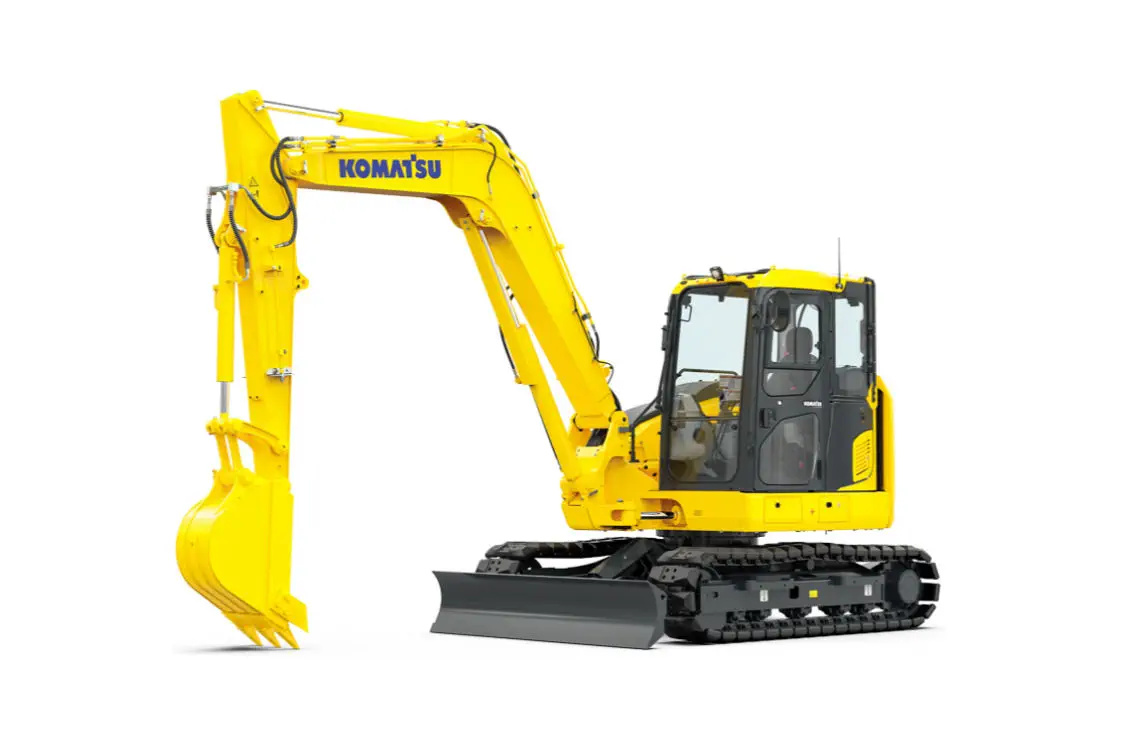 KOMATSU コマツ　PC 88MR 油圧ショベル　1/50 京商 1/50 6ch IRC コマツ油圧ショベル PC1250-8 ハイグレード
