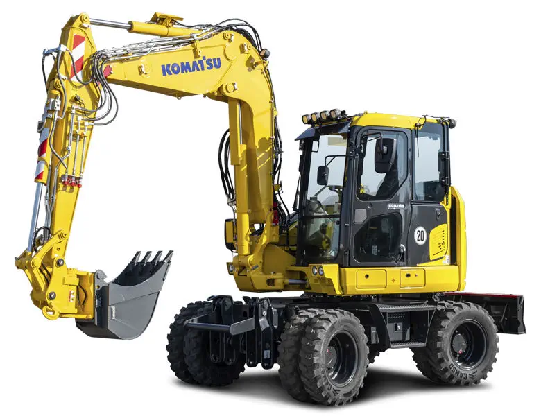 中型油圧ショベル - PW98MR-11 - Komatsu Europe/小松製作所