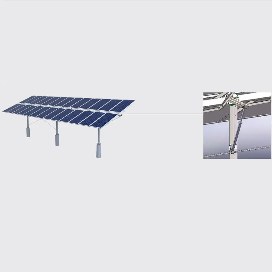 手動調節可能太陽追尾装置 - Arctech Solar - 固定式 / 太陽光発電