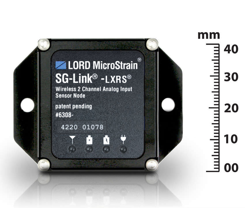 歪みゲージ検出器 - SG-Link® -LXRS® - MicroStrain 歪みゲージ検出器 - SG-Link® -LXRS® - MicroStrain