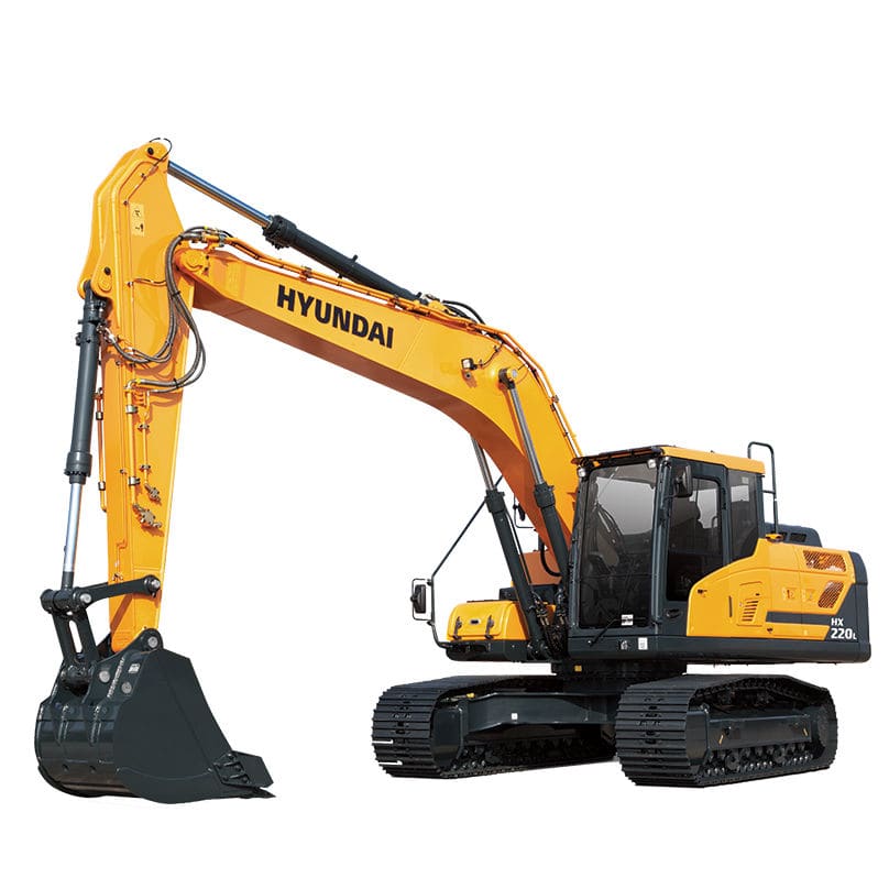 中型油圧ショベル - HX210A L - Hyundai Construction Equipment