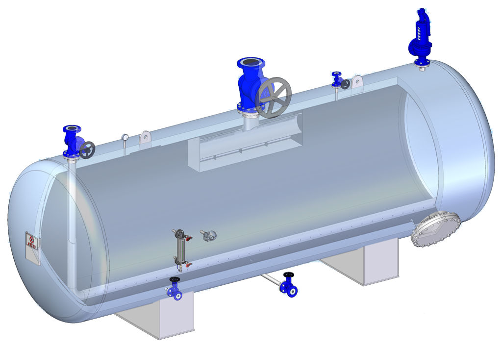 スチーム式アキュムレータ Av Series Attsu Termica S L コンパクト