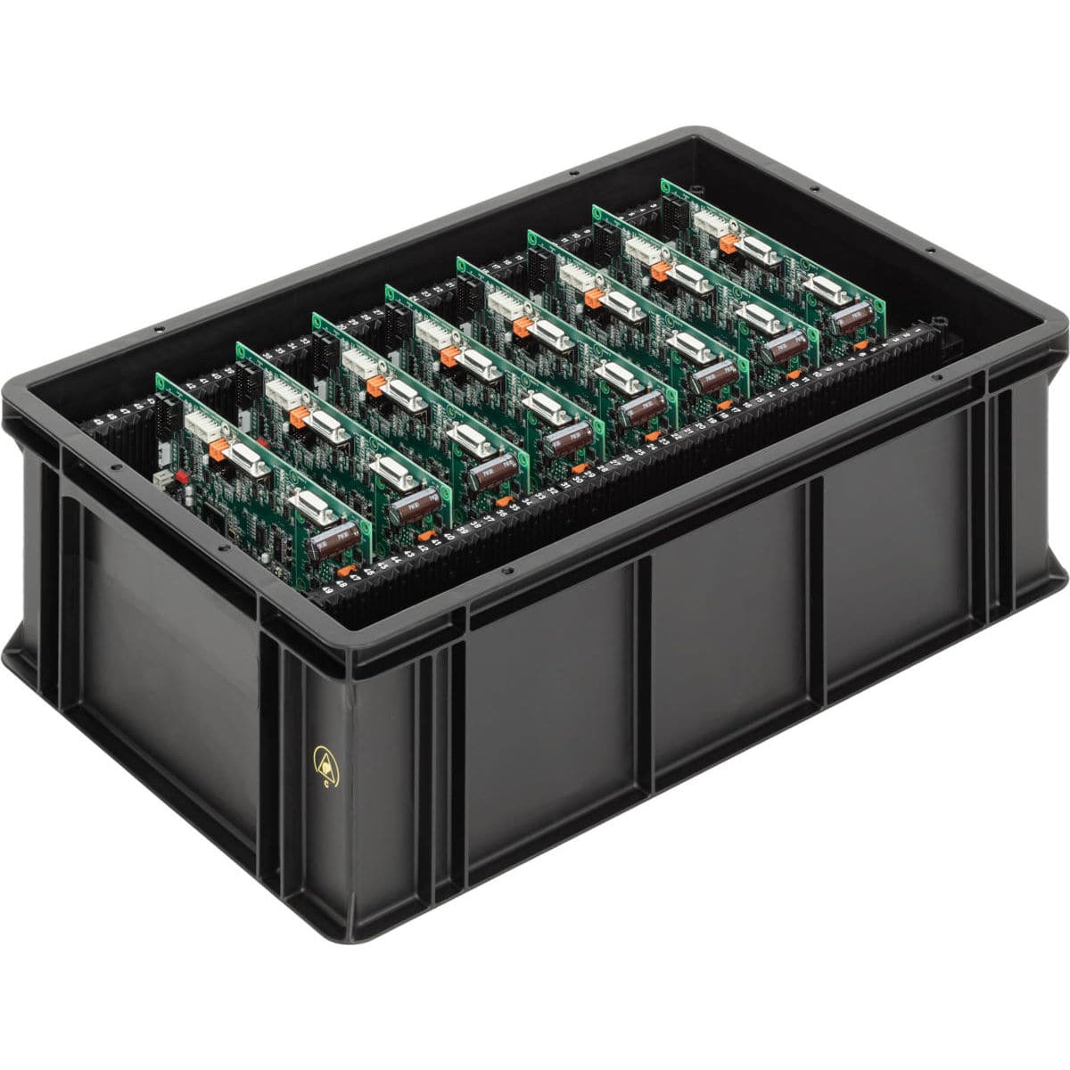 【トイカン出品】CRT基板5枚① プリント基板用ホルダー - Rack-System 180 - Lockweiler Plastic