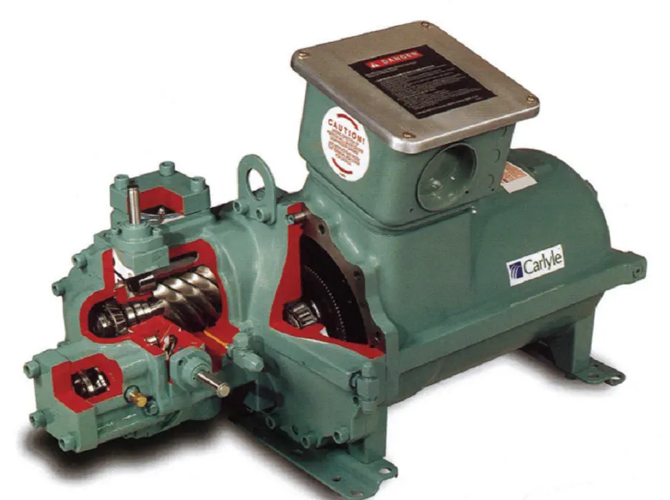 開放型冷凍圧縮機 - 06T - Carlyle Compressors - ツイン スクリュー