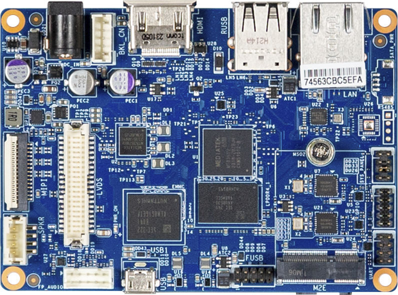 PicoITXマザーボード PICOG350A GIGAIPC Arm® Cortex®A53 クアッドコア / Intel