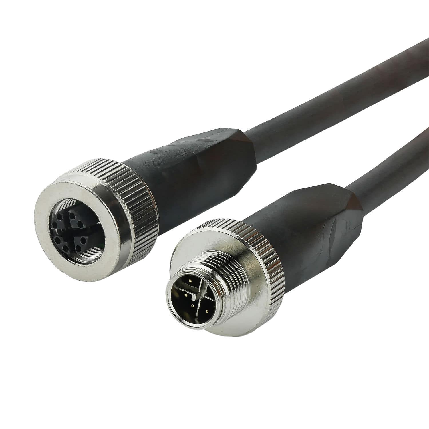 堅牢光ファイバー パッチ ケーブル - M12/20 - AIXONTEC - CAT 6a