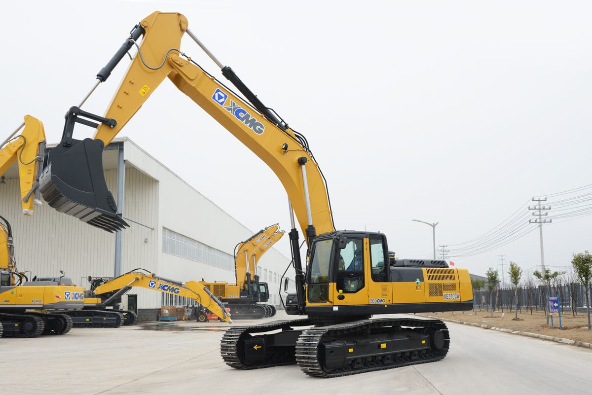 ミニカー 1/30 XCMG XE370DK 新型油圧ショベルカー 1/30 Scale XCMG XE370DK Hydraulic Excavator Diecast Model