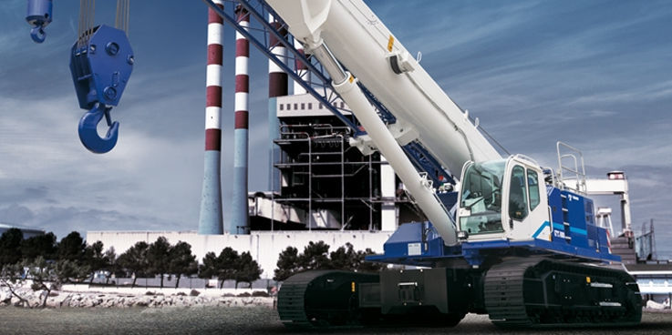 クローラー式クレーン - GTC-700 - TADANO FAUN - ブーム / 伸縮式 / 格子