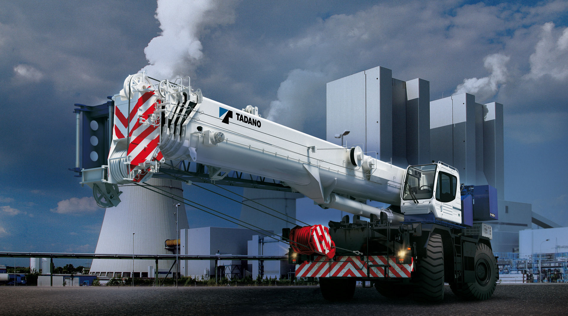 自動車 TADANO GR-1000XXL-4/GR-1000EX-4 Two Tadano GR-1000EX-4 cranes for Jan de Nul - Europe