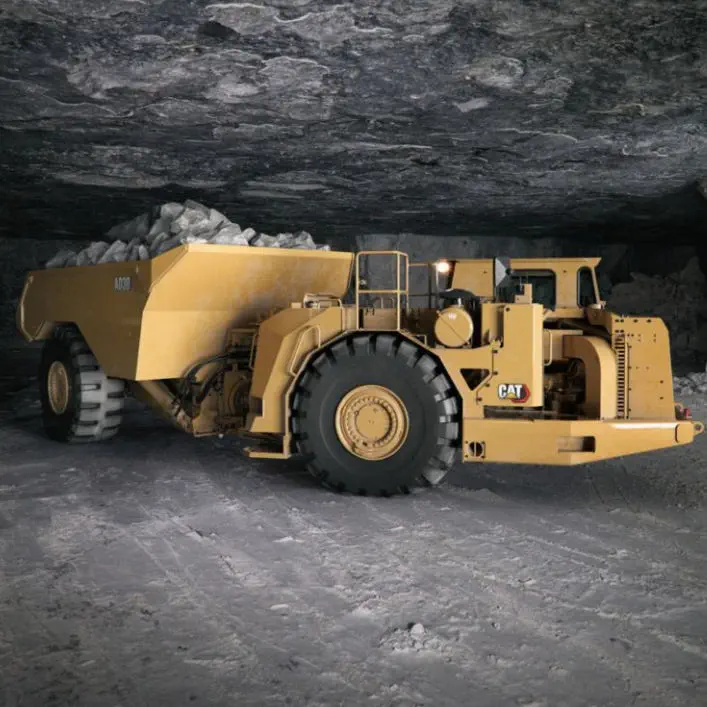 レトロ】CAT D250EシリーズII アーティキュレートダンプトラック