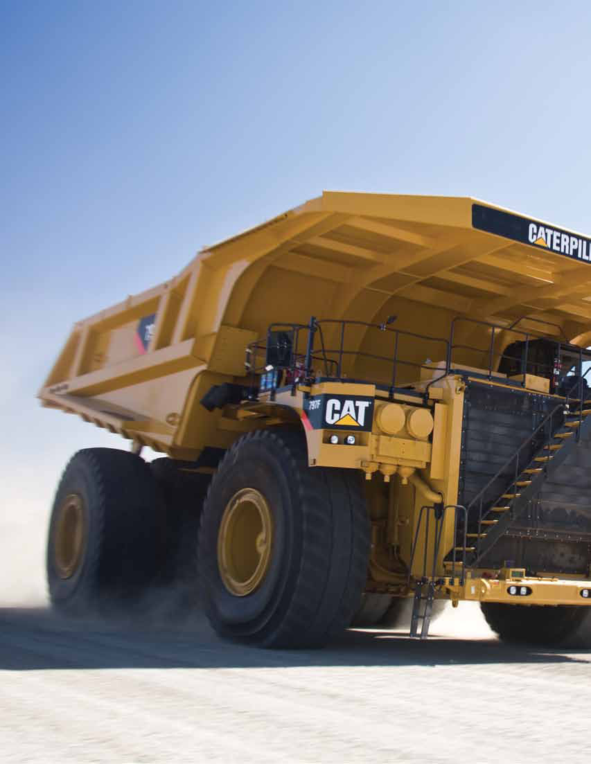 キャタピラー ダンプカー 785 西ドイツ製 ヴィンテージ