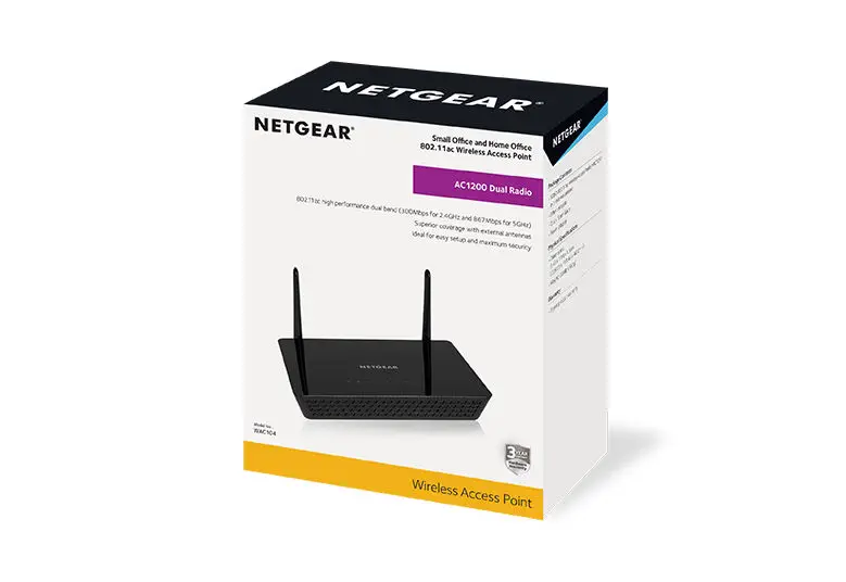 NETGEAR WAC104 PoE アクセスポイント デュアル バンドアクセスポイント - WAC104 - NETGEAR - ワイヤレス