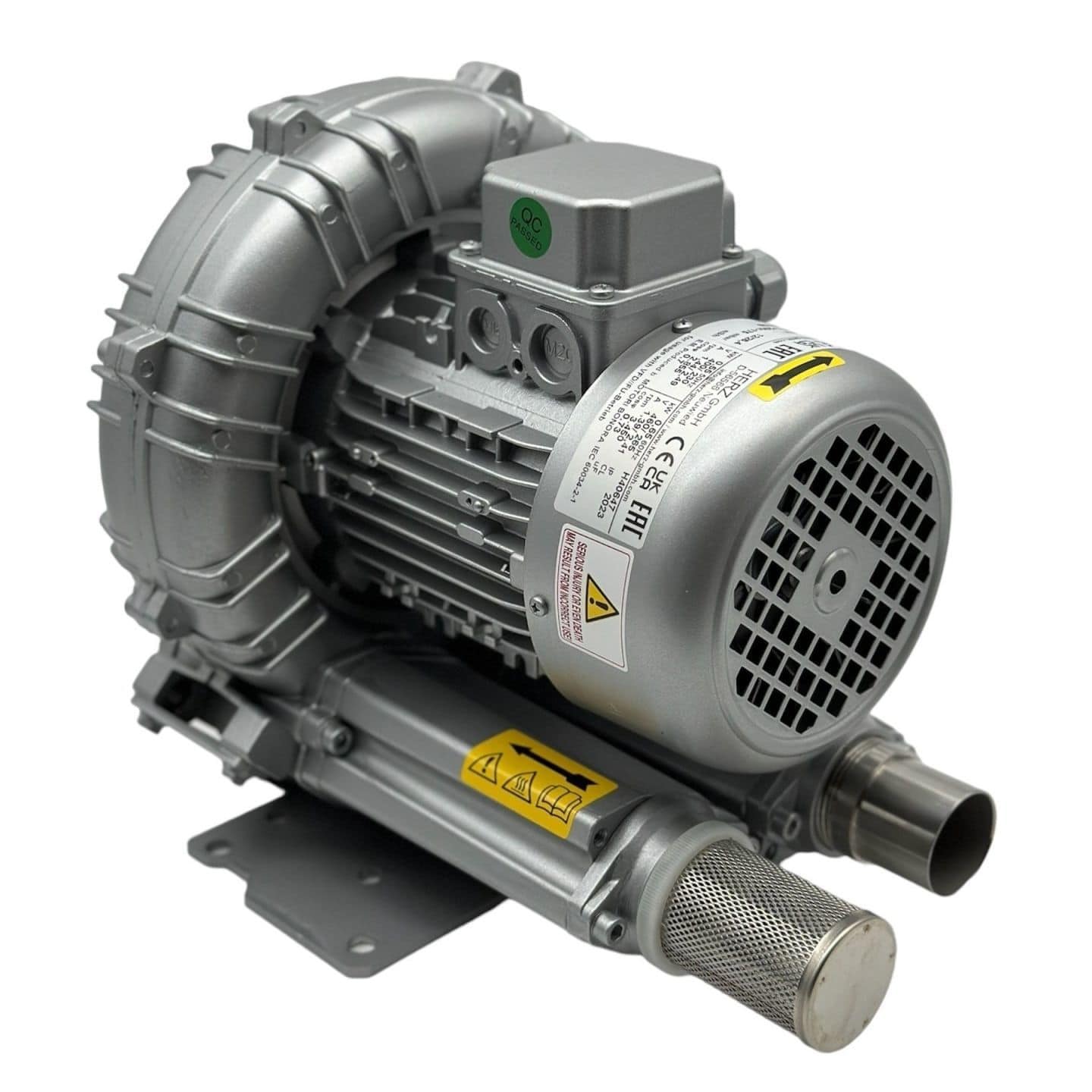 高圧送風機 - HD150 - Herz GmbH - 空気 / サイドチャンネル / 一段