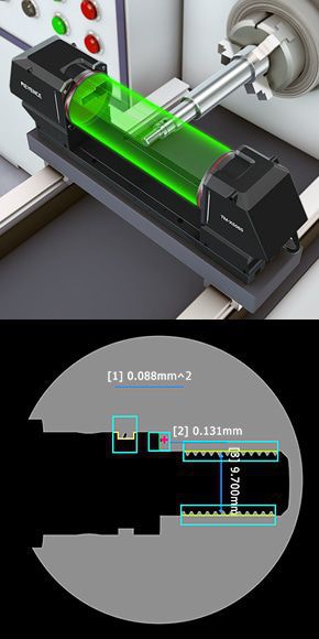 直径測定システム - TM-X5000 series - Keyence - 遠隔 / 光学 / 軸