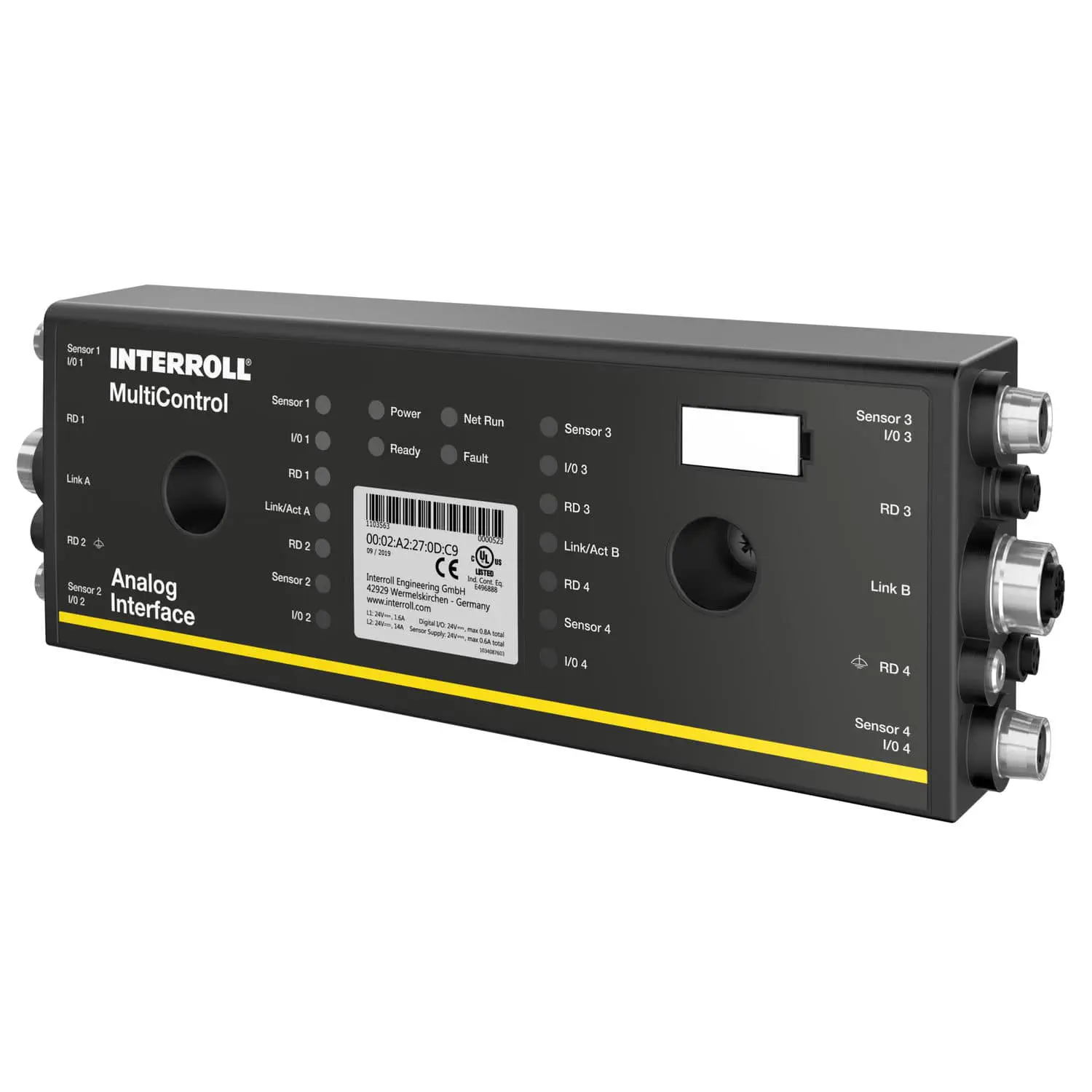 一体型操作 - MultiControl series - Interroll/インターロール