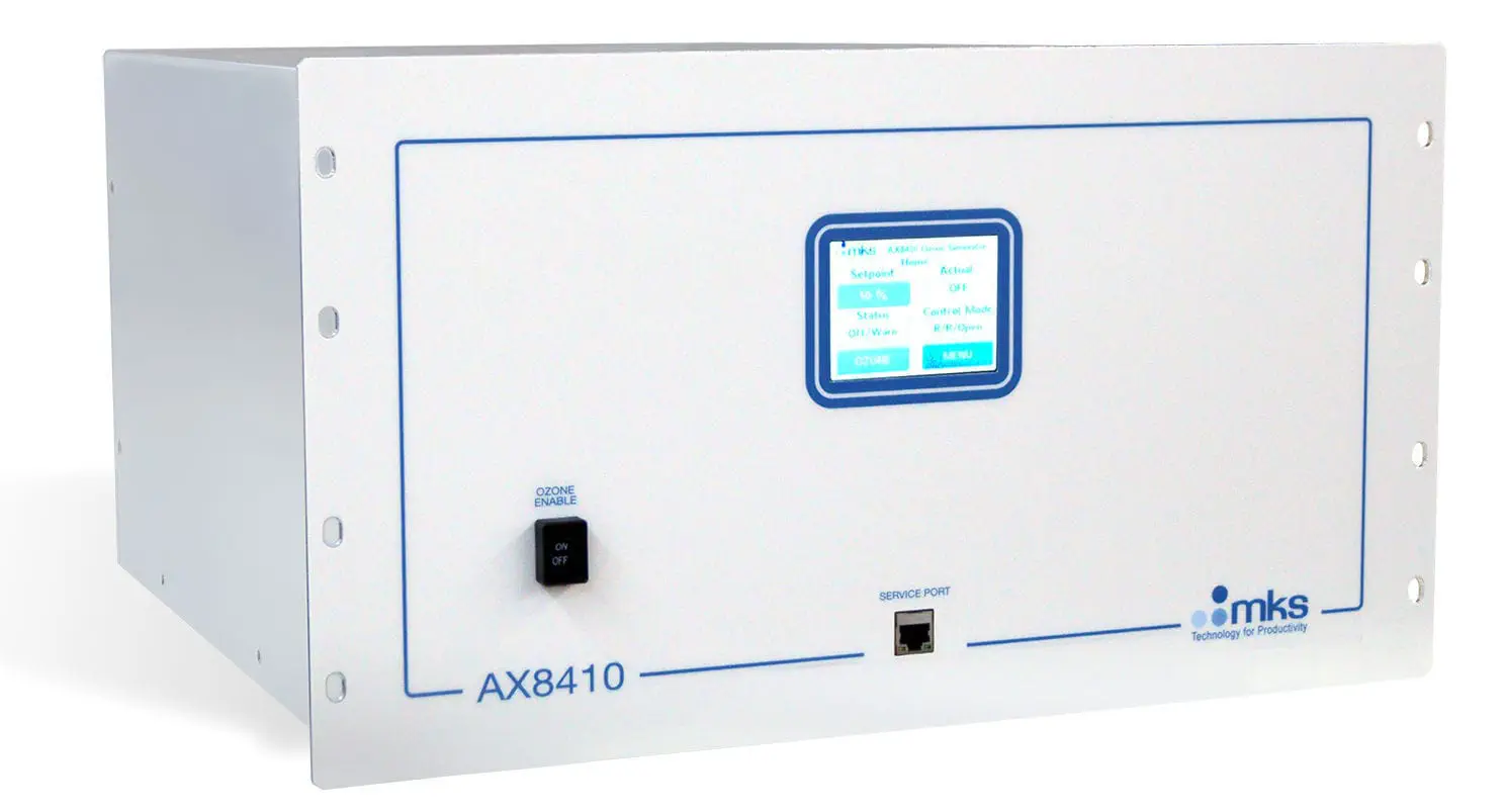 高濃度オゾン発生器 - SEMOZON® AX8410 PRIME - MKS Instruments