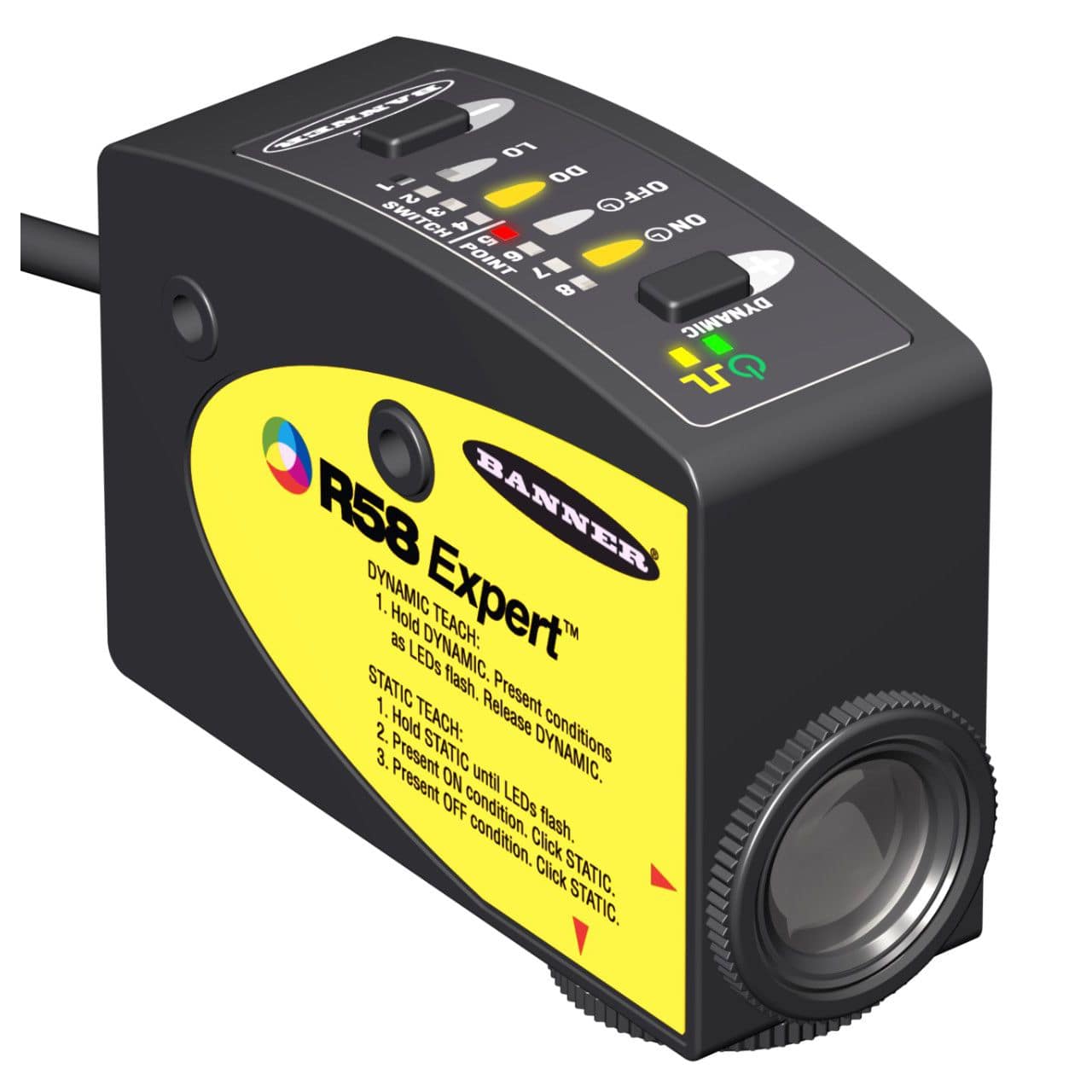 長方形コントラストセンサ R58 SERIES BANNER ENGINEERING CORP./バナーエンジニアリング RGB