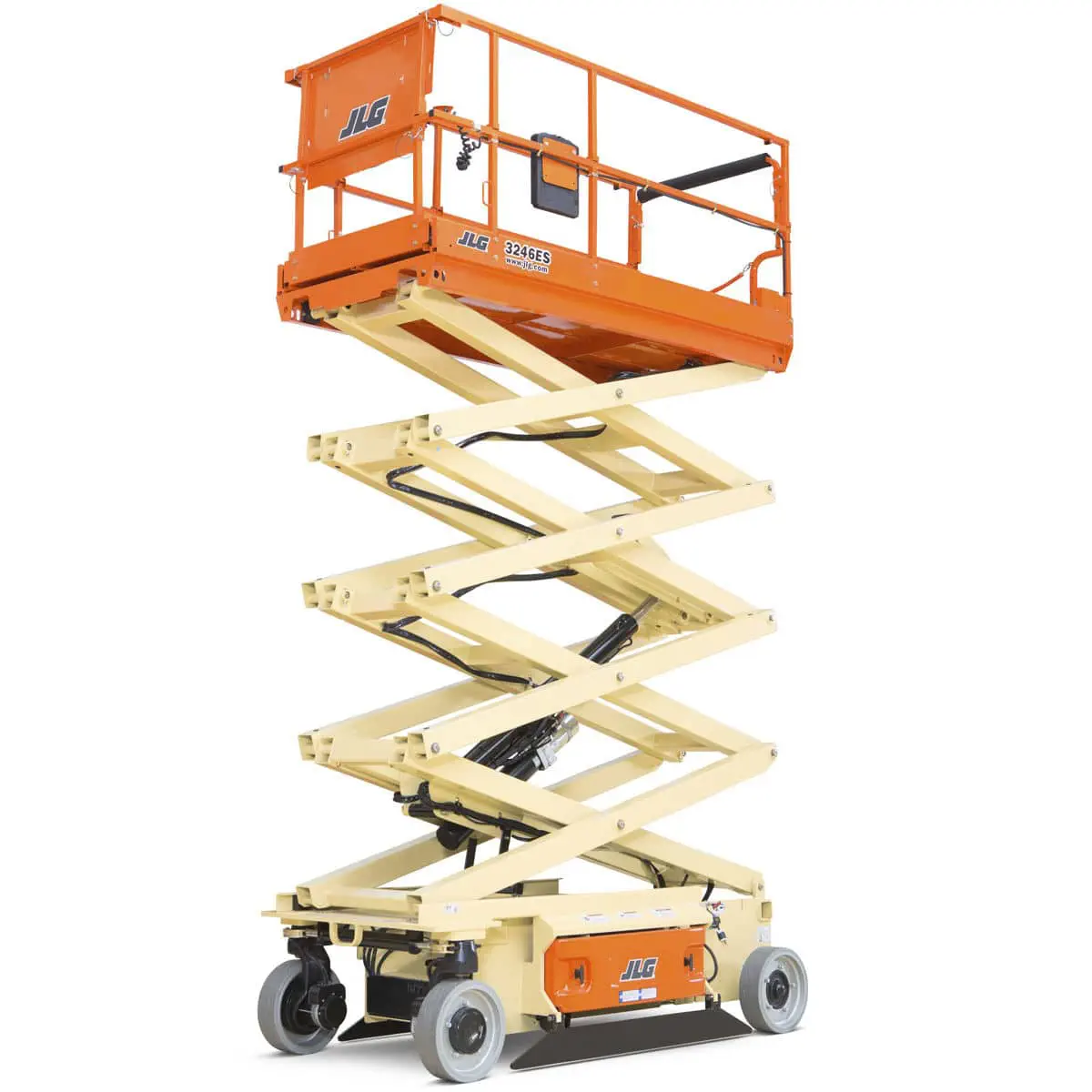 車輪付きシザース型高所作業車 - ES3246 - JLG Industries Inc. - 電動