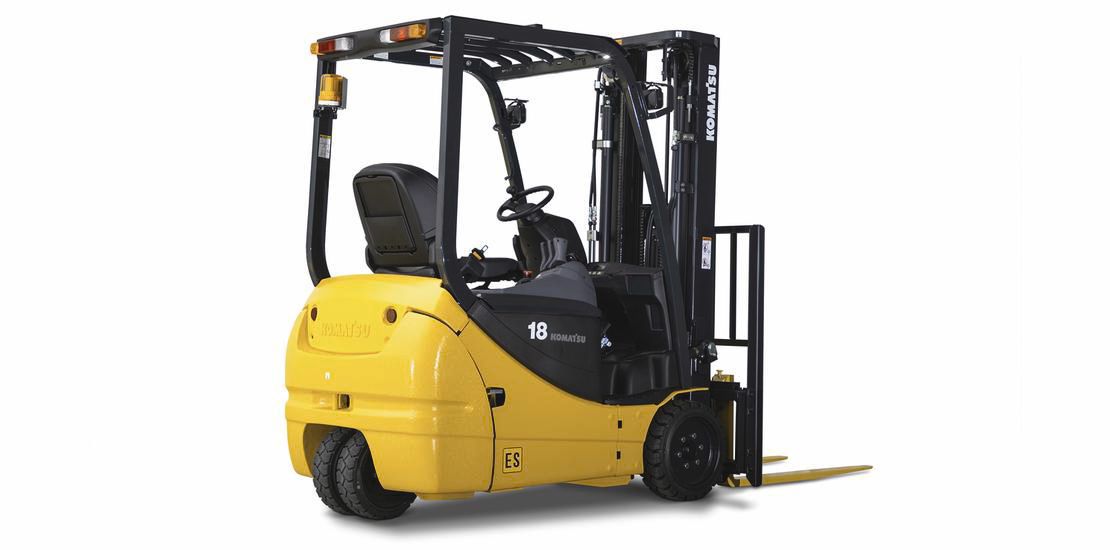 電動式フォークリフト - AM50 - KOMATSU FORKLIFT/コマツ - 乗り型 / 3輪 / 高性能