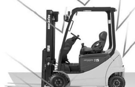 電動式フォークリフト - AM50 - KOMATSU FORKLIFT/コマツ - 乗り型 / 3