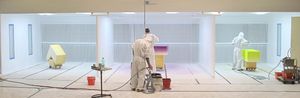 開放型塗装ブース / フィルター式