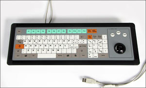 パネル設置用キーボード