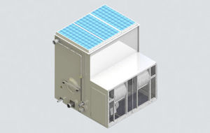 大容量冷却タワ