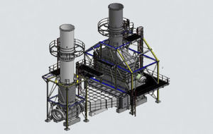 ウォ，タ，チュ，ブ蒸気発生器