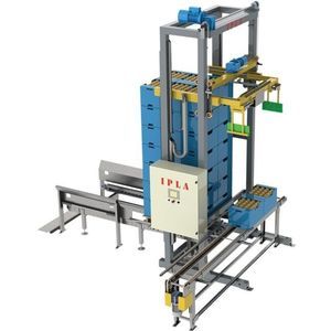 積み付けタイプパレット開梱