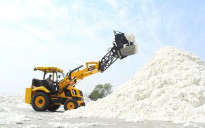 関節付きバックホウローダ
