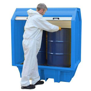 ドラム缶2本用貯蔵パレット