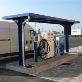 ガソリン燃料補給所