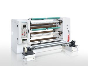紙用ボビン巻取り機
