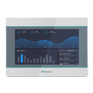 タッチスクリ，ン付きhmi