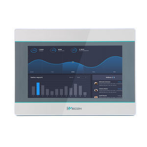 タッチスクリ，ン付きhmi