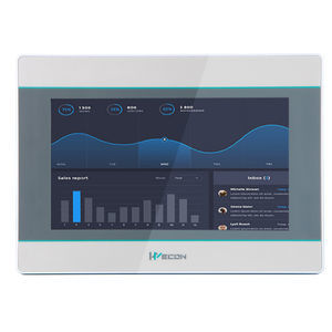 タッチスクリ，ン付きhmi