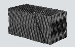 プラスチック製構造化フィルブロック