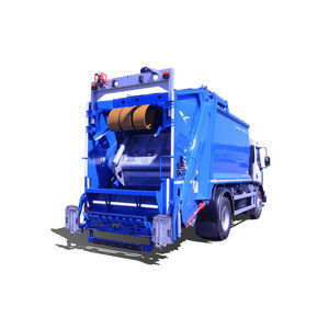 手動式ゴミ容器反転機