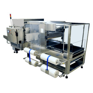 溶着バー付き収縮包装機