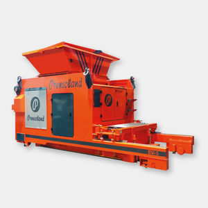コンクリート製ブロックと敷石製造機