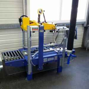 マルチフラップ箱とじ機