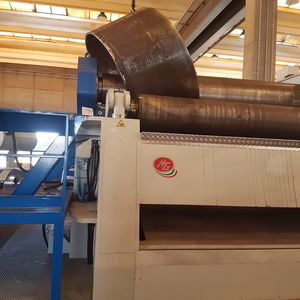 ローラー4本板材曲げ加工機