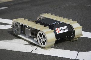 クローラー式検査ロボット