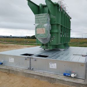変圧器用液体垂れ落ち防止パレット