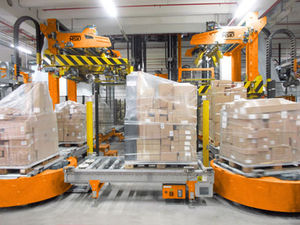 伸縮フィルムラッピング マシン