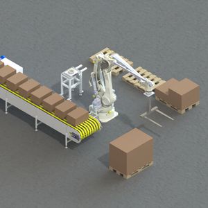 パレタイジングロボットセル