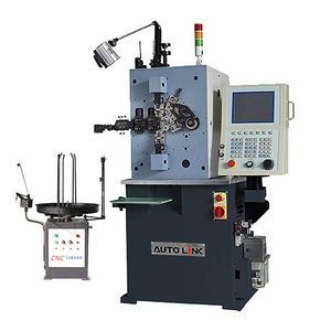 4軸スプリング成型機