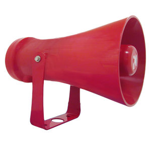 ブラケット付き拡声器