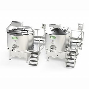 硬質チ－ズ製造タンク