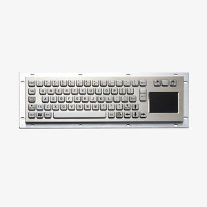 ブラッシュドステンレススチールキーボード